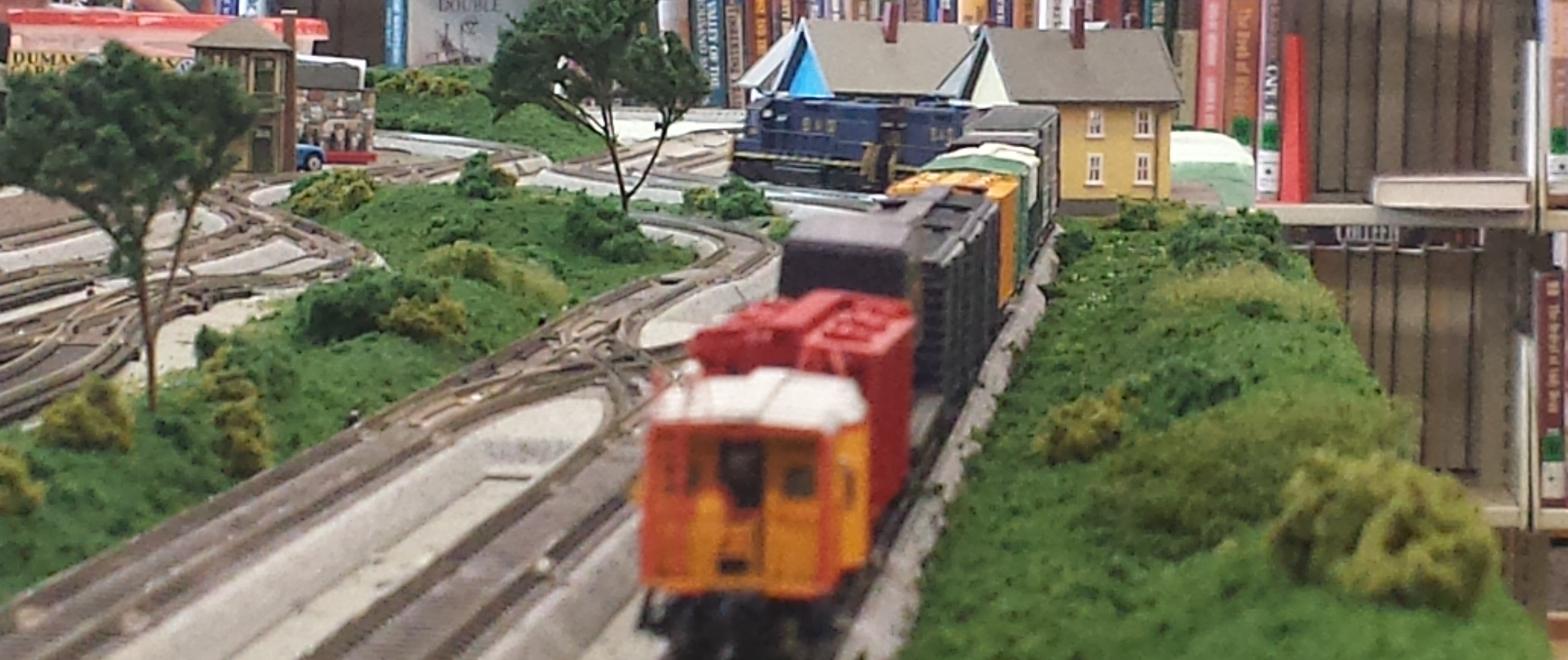 Chessie coming down the tracks